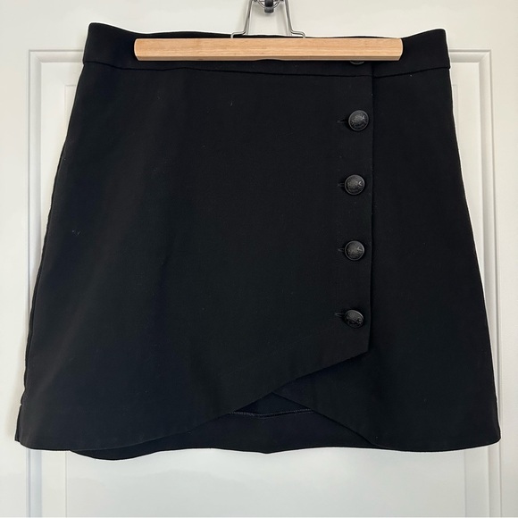 Express Button-Front Women's Mini Skirt - Picture 1 of 4
